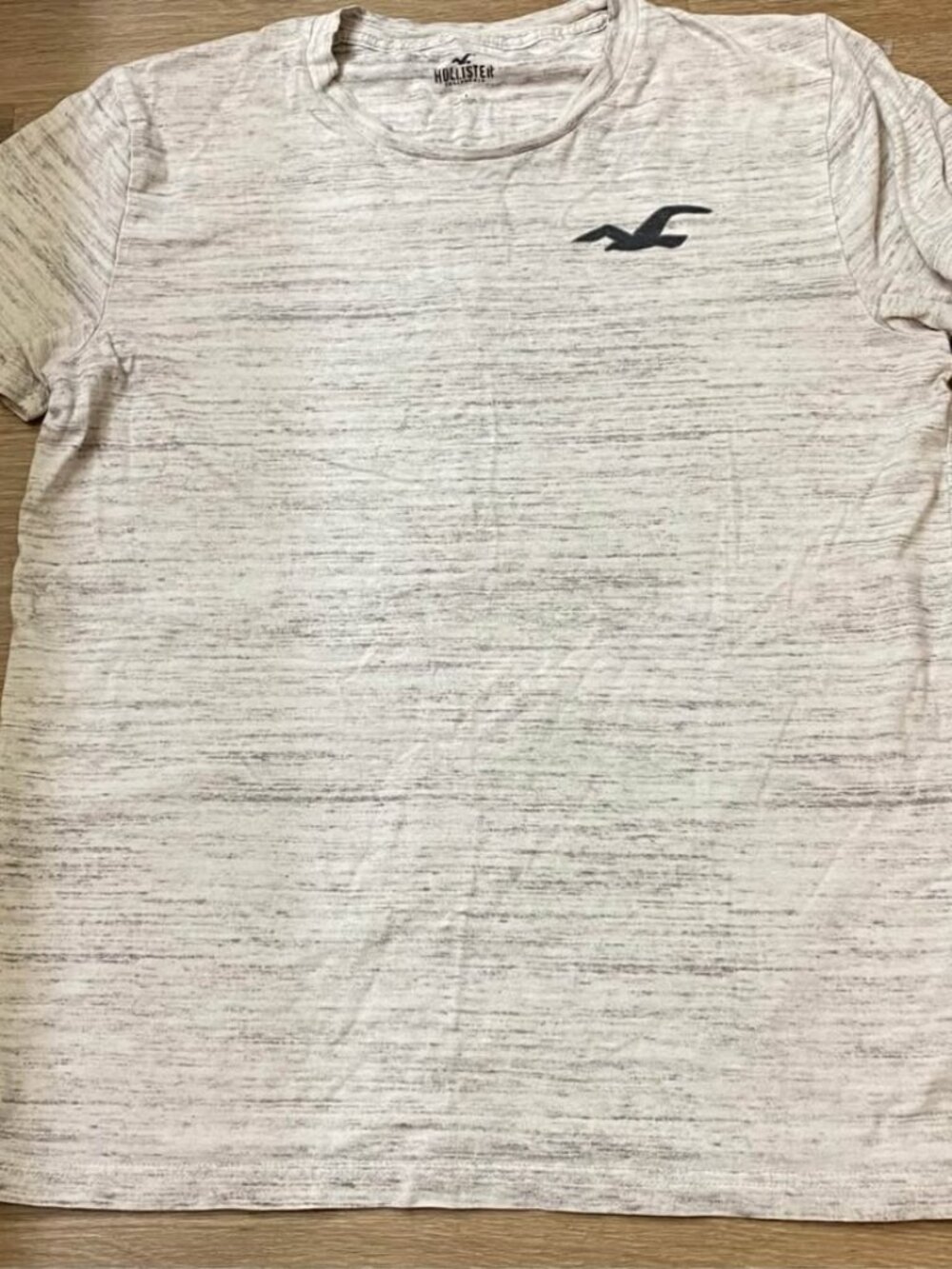 Hollister California Men’s Graphic T-Shirt Small Heather Gray 18x24 No Tag
